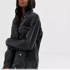 ASOS DESIGN Tall denim girlfriend jacket